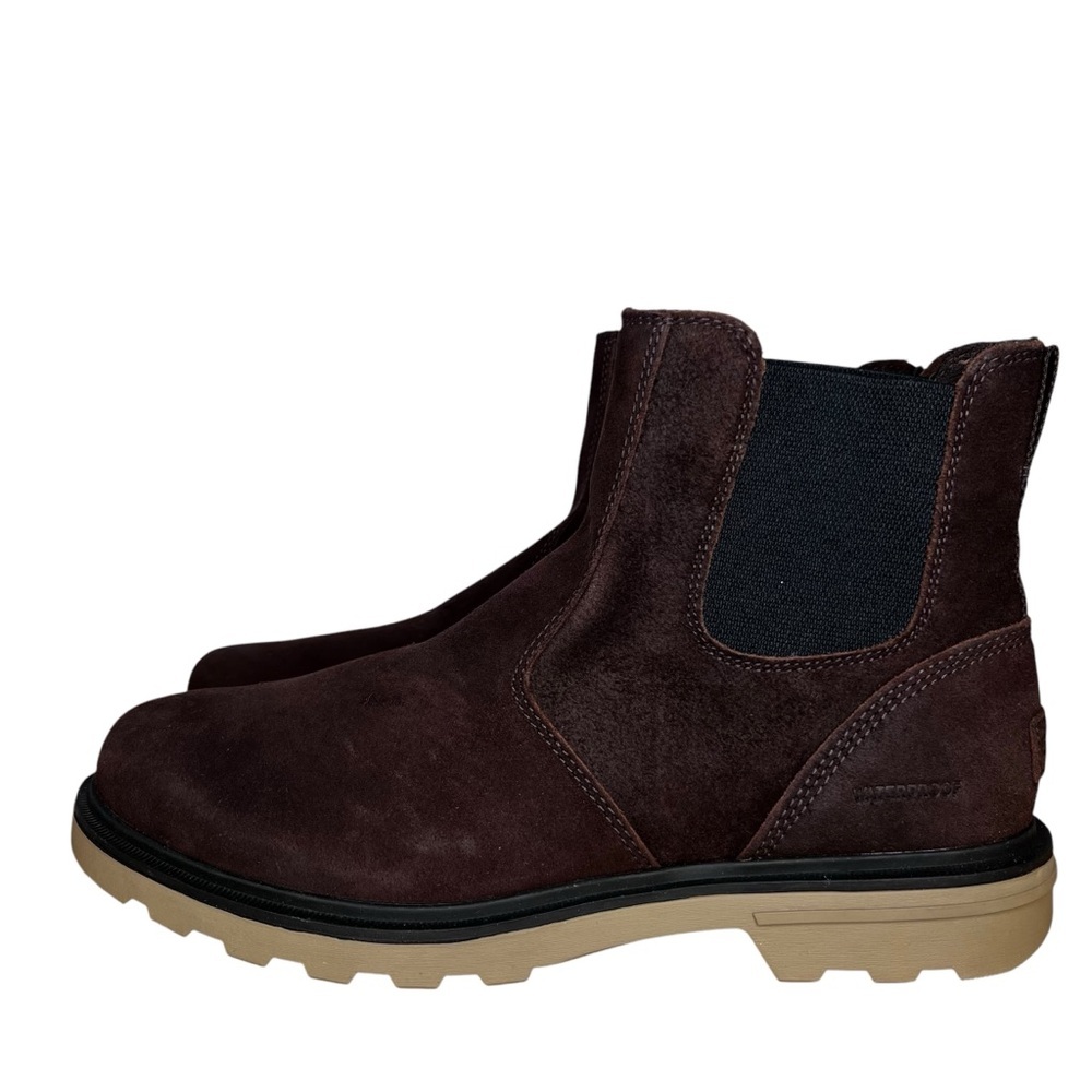 Sorel Men’s Carson Brown Waterproof Chelsea Boot NWT Size 9.5 - Picture 2 of 11